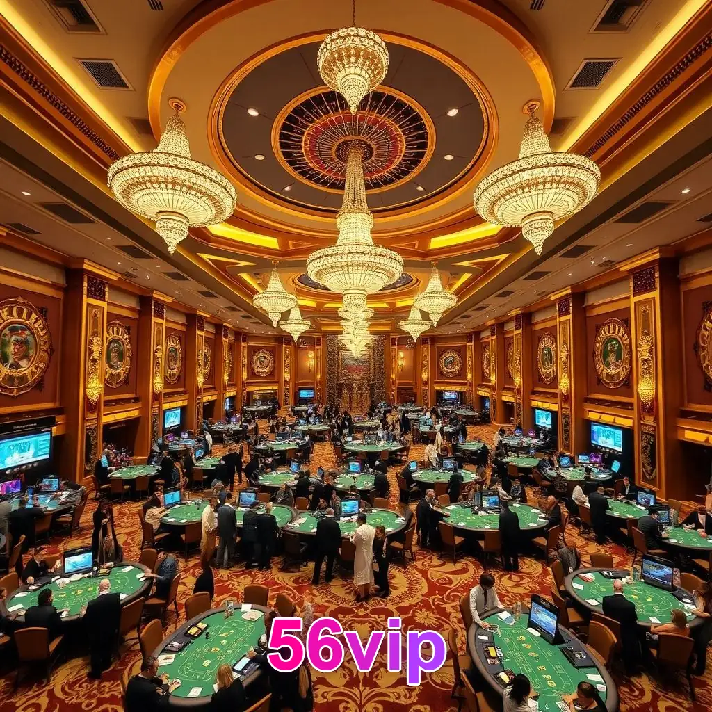 Aplicativo móvel 56vip para iOS e Android